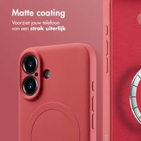 imoshion Color Backcover met MagSafe Apple iPhone 16 - Dusty Rose