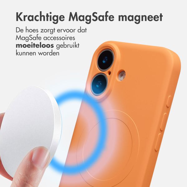imoshion Color Backcover met MagSafe Apple iPhone 17 - Neon Orange