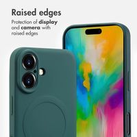 imoshion Colour Back Cover with MagSafe Apple iPhone 16 - Dark Green