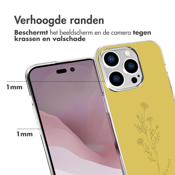 imoshion Design hoesje Apple iPhone 14 Pro - Floral Lime