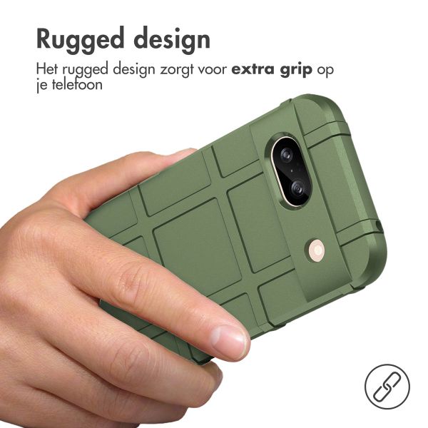 imoshion Rugged Shield Backcover Google Pixel 8a - Donkergroen