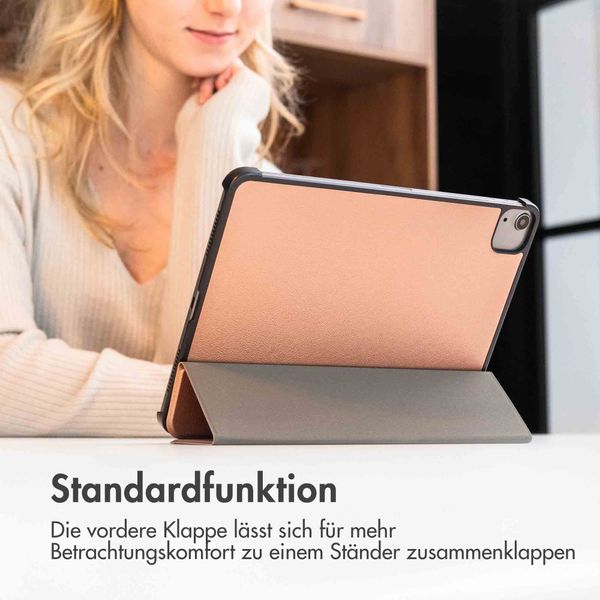 imoshion Trifold Bookcase Samsung Galaxy Tab S8 / S7 - Rosé Goud