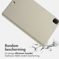 Accezz Classic Tablet Case Apple iPad Pro 11 (2018/2020/2021/2022) / Air 5 (2022) / Air 4 (2020) - Greige