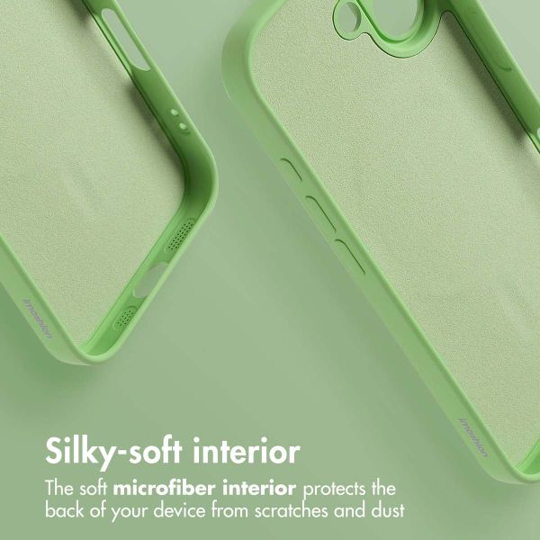 imoshion Colour Back Cover with MagSafe Apple iPhone 16 - Green