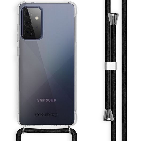 imoshion Backcover met koord Samsung Galaxy A72 - Zwart