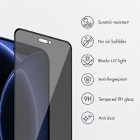 Accezz Privacy Tempered Glass Screen Protector + Applicator Apple iPhone 18 Pro / 17 Pro
