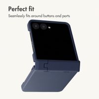 imoshion Colour Back Cover with Stand Samsung Galaxy Z Flip 8 - Dark Blue