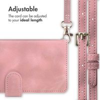 imoshion Bookcase with Strap Apple iPhone SE (2022 / 2020) / 8 / 7 - Pink