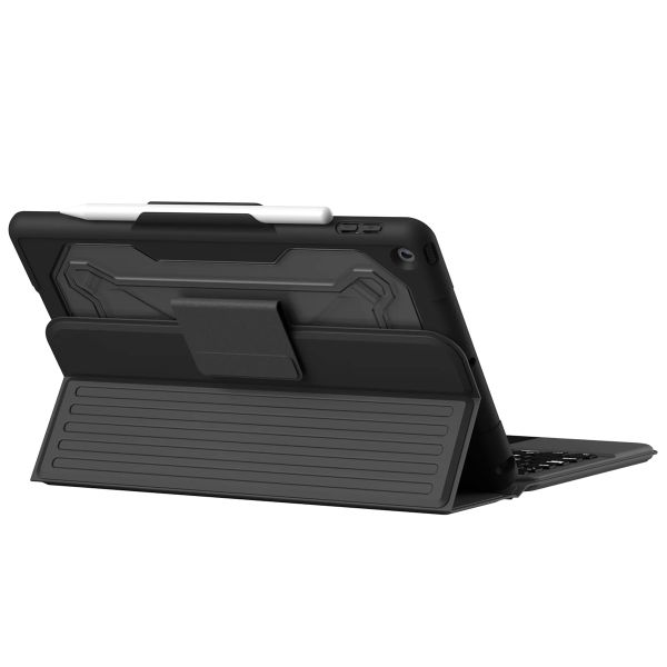 UAG Rugged Bluetooth Keyboard iPad 9 (2021) 10.2 inch / iPad 8 (2020) 10.2 inch / iPad 7 (2019) 10.2 inch - Zwart