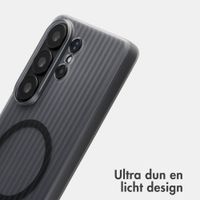 Accezz Lite Backcover met MagSafe | Fluted | Samsung Galaxy S26 Ultra - Grijs