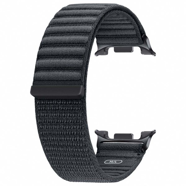 Samsung Originele Fabric Band Samsung Galaxy Watch 8 (40/44mm) / Classic (46mm) - M/L - Graphite