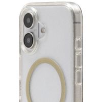 ZAGG Milan Snap Case met MagSafe iPhone 16 - Gold Glitter