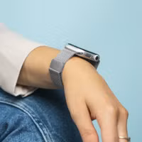 imoshion Milanees Watch bandje Amazfit GTR - Zilver