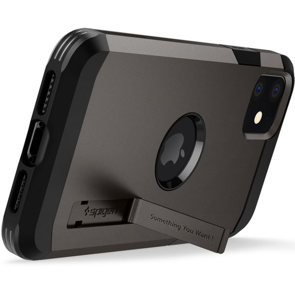 Spigen Tough Armor Backcover iPhone 11 - Grijs