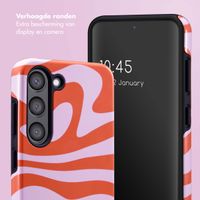 Selencia Vivid Backcover Samsung Galaxy S23 - Dream Swirl Pink