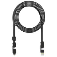 Rolling Square inCharge® XL 6-in-1 snellaadkabel - 3 meter - Black