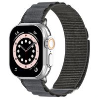 Accezz Nylon Alpine Band Apple Watch | 44/45/46/49 mm - Dark Grey