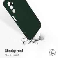 Accezz Liquid Silicone Backcover Samsung Galaxy A15 (5G/4G) - Forest Green
