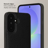 Selencia Nova Phone Case with Cord and Card Holder Samsung Galaxy A37 (5G) - Black