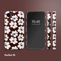 Selencia Vivid Back Cover with MagSafe Apple iPhone 17e / 16e - Choco Flower Pop