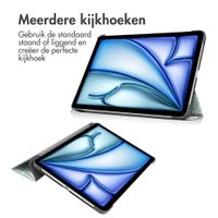 imoshion Design Trifold Bookcase Apple iPad Air 11 inch (2026) M4 / (2025) M3 / (2024) M2 / Air 5 (2022) / Air 4 (2020) - Botanica