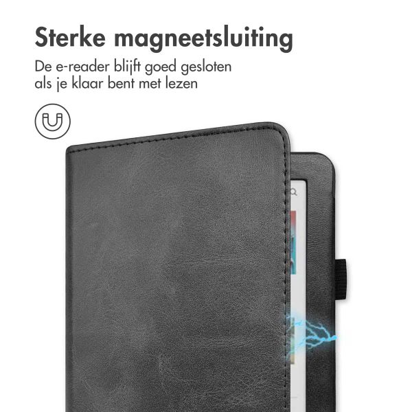 imoshion Stand Bookcase Sleepcover met strap Kobo Clara Colour / BW - Zwart