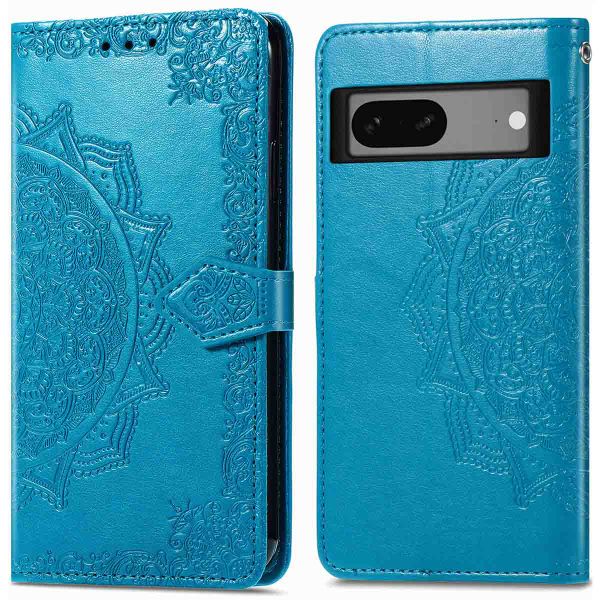 imoshion Mandala Bookcase Google Pixel 7 - Turquoise