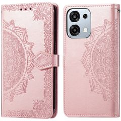 imoshion Mandala Bookcase Oppo A6 Pro (5G) - Rose Gold