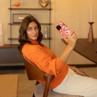 Selencia Vivid Backcover met MagSafe Samsung Galaxy S25 - Moo’d Blush Pink