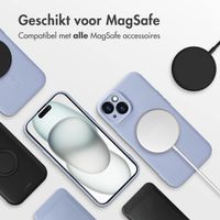 imoshion Color Backcover met MagSafe iPhone 15 - Lila