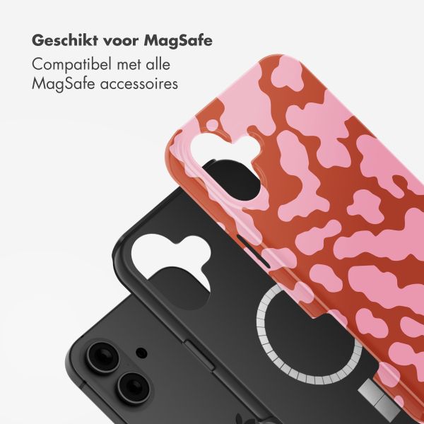 Selencia Vivid Backcover met MagSafe Apple iPhone 16 - Moo’d Blush Pink