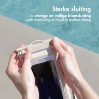 imoshion Floating Waterproof Pouch - Universeel waterdicht telefoonhoesje - Beige