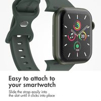 imoshion Silicone⁺ Strap Apple Watch | 44/45/46/49 mm - Size M/L - Olive