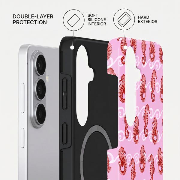 Burga Tough Back Cover with MagSafe Samsung Galaxy S26 - Coral Reef