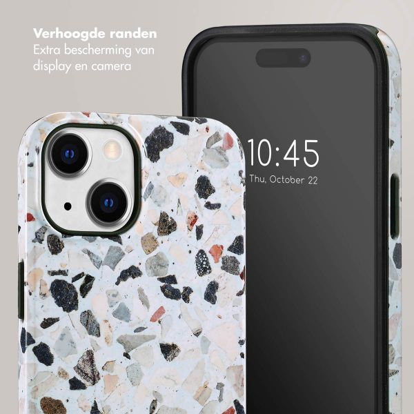 Selencia Vivid Backcover Apple iPhone 14 - Chic Terazzo