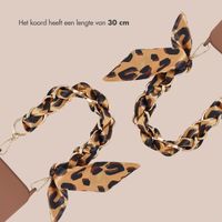 Selencia Luxe Polskoord met Sjaal - Bruin