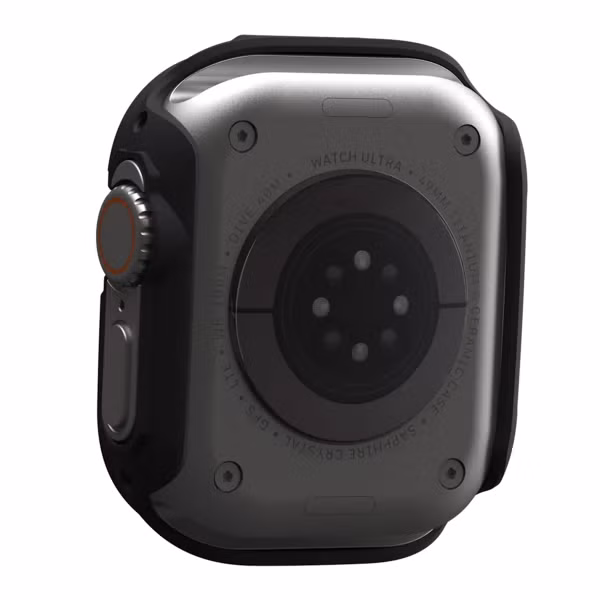 UAG Scout | Bumper Case Apple Watch Ultra / Ultra 2 / Ultra 3 - 49 mm - Zwart