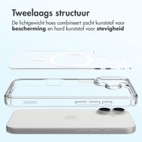 Accezz Xtreme Impact Backcover met MagSafe Apple iPhone 16 - Transparant