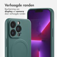 imoshion Color Backcover met MagSafe iPhone 13 Pro - Donkergroen