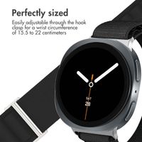 imoshion Nylon Alpine Band Samsung Galaxy Watch 9 (40/44mm) / Watch 8 (40/44mm) / Classic (46mm) - Black