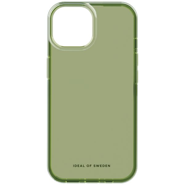 iDeal of Sweden Clear Case iPhone 15 - Khaki