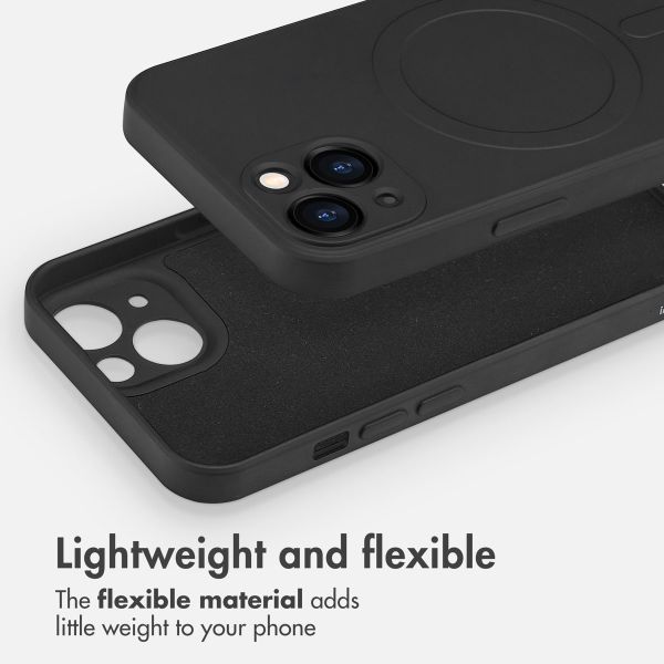 imoshion Colour Back Cover with MagSafe Apple iPhone 13 - Black