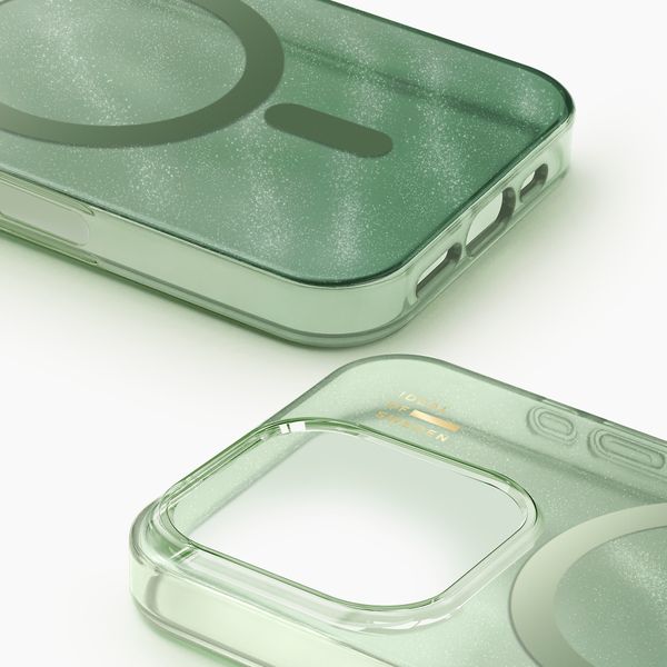 iDeal of Sweden Clear Case MagSafe Apple iPhone 16 Pro - Sage Green