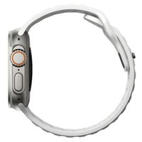 Nomad Sport band FKM Apple Watch Series 1 t/m 9 / SE (38/40/41 mm) | Series 10 / 11 (42 mm) - Wit