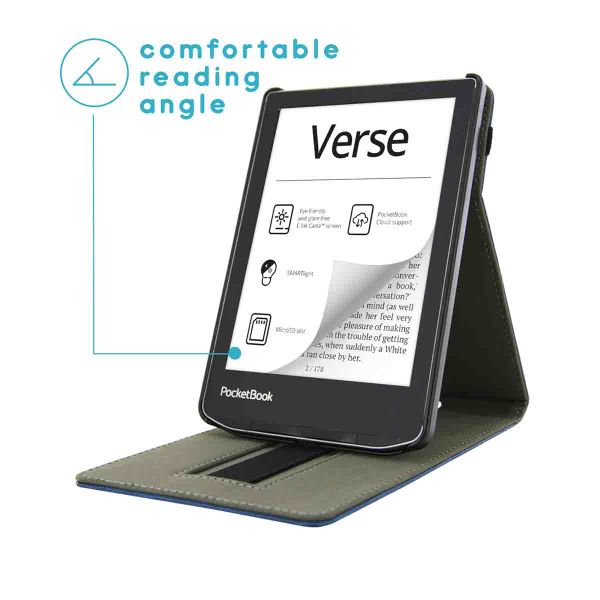 imoshion Stand Flipcase Pocketbook Verse Lite - Donkerblauw