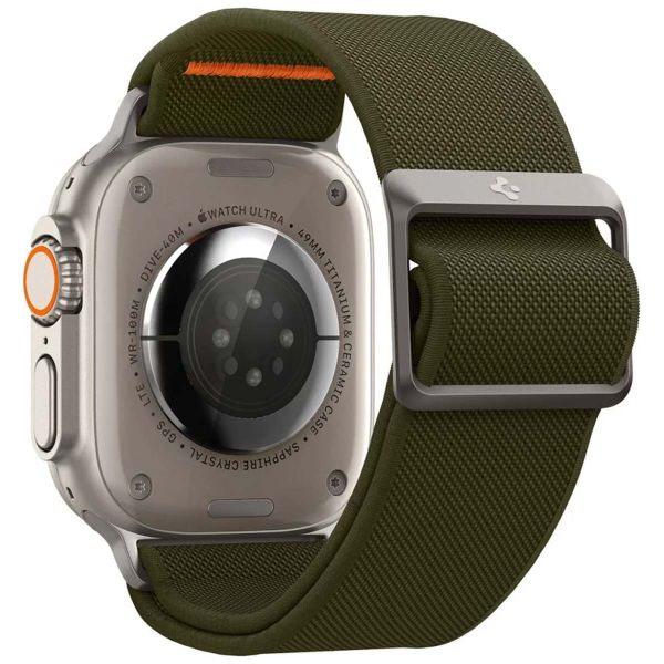 Spigen Lite Fit band Ultra Apple Watch Series 1 t/m 10 / SE / Ultra (2) (44/45/46/49 mm) - Khaki