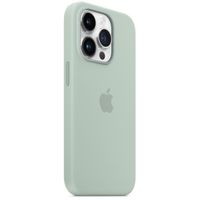Apple Silicone Back Cover with MagSafe Apple iPhone 14 Pro - Succulent
