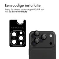 imoshion 2 Pack Camera lens protector voor de Apple iPhone 18 Pro / 18 Pro Max - Black