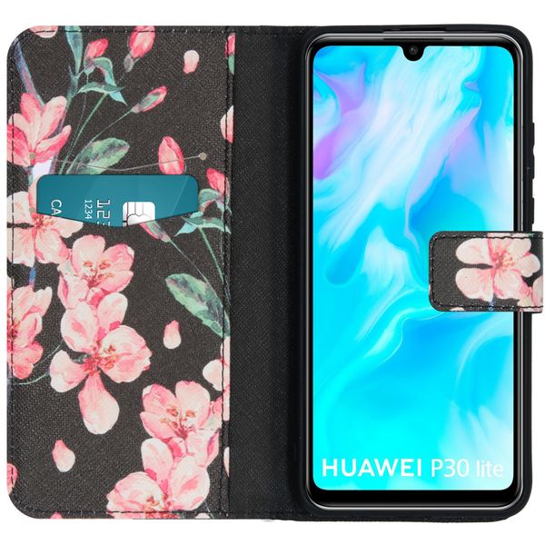 imoshion Design Softcase Bookcase Huawei P30 Lite