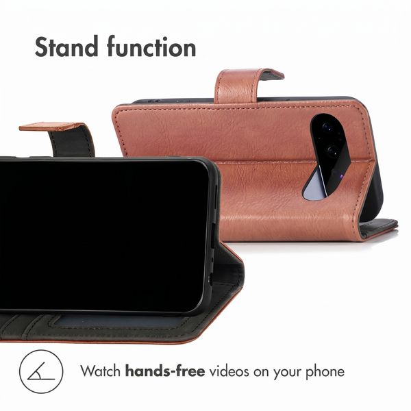 imoshion Luxury Bookcase Google Pixel 11 Pro - Brown